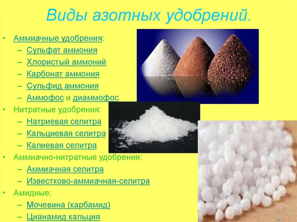 Сколько азота надо вносить. Цианамид кальция удобрение. Внешний вид азотных удобрений. Аммиачная селитра азот. Удобрения азотные перечислить.