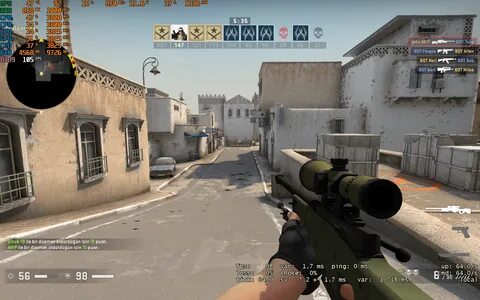 How do you show fps and loss in cs go?