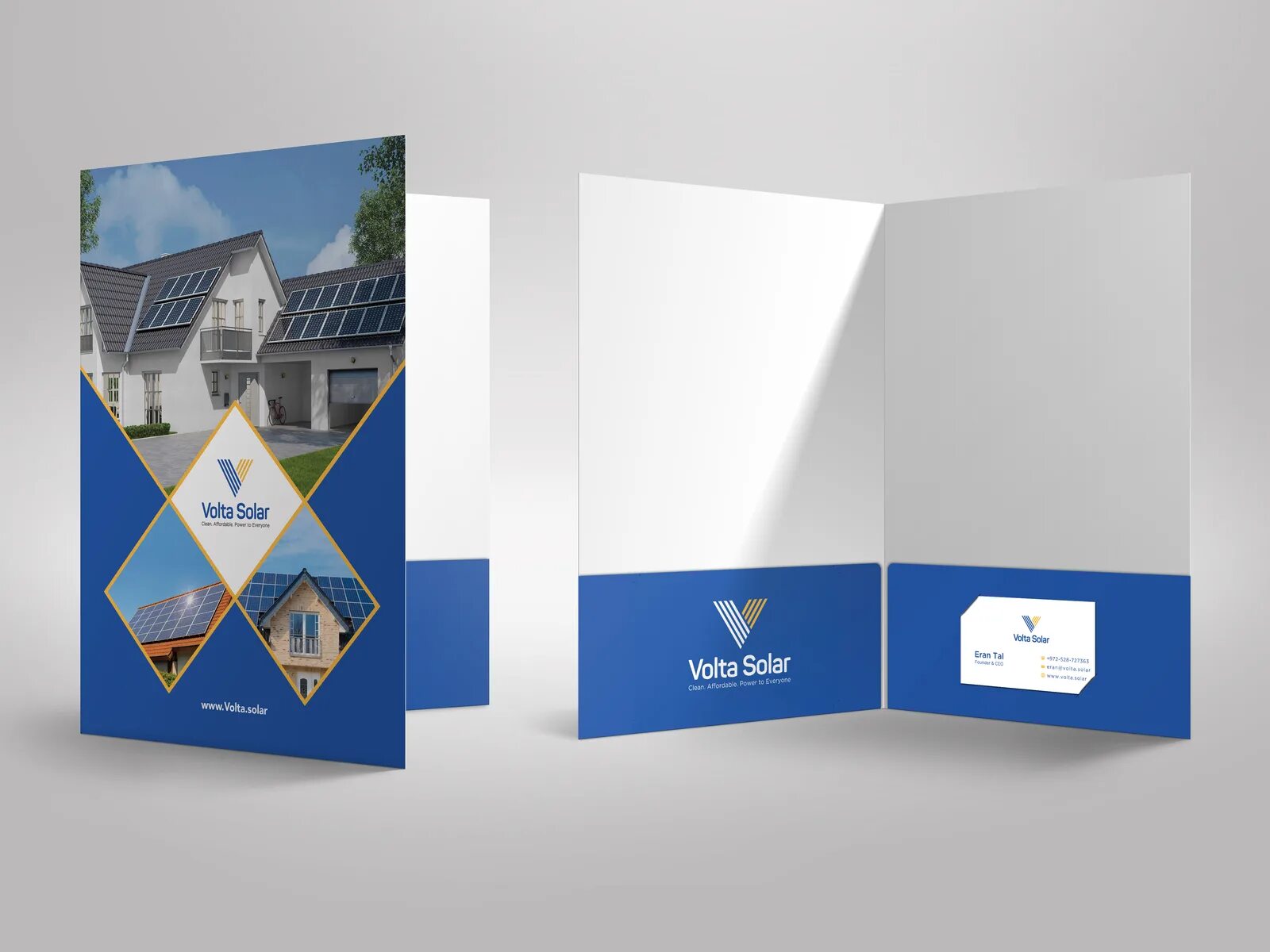 Folder includes