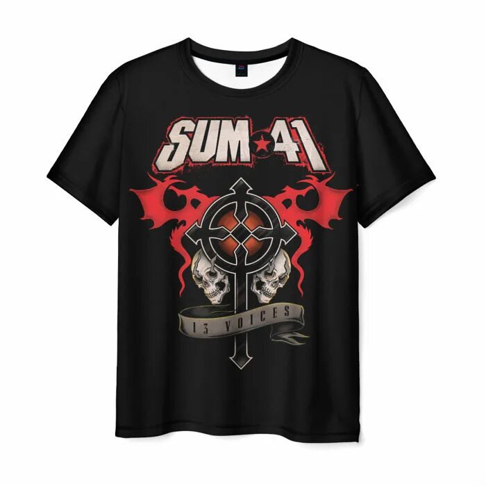 Sum 41 мерч. Мужская футболка 3d sum 41 XXS. Мужская футболка 3d sum 41 m. Мужская футболка 3d sum 41 l. 13 voices