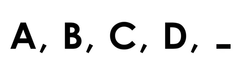Продолжи a b c d. Продолжи a b c d