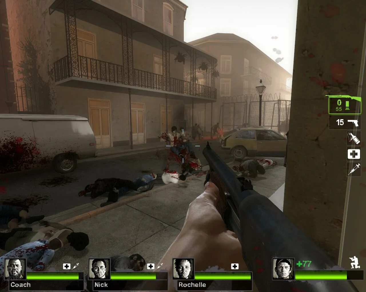 Left 4 dead геймплей