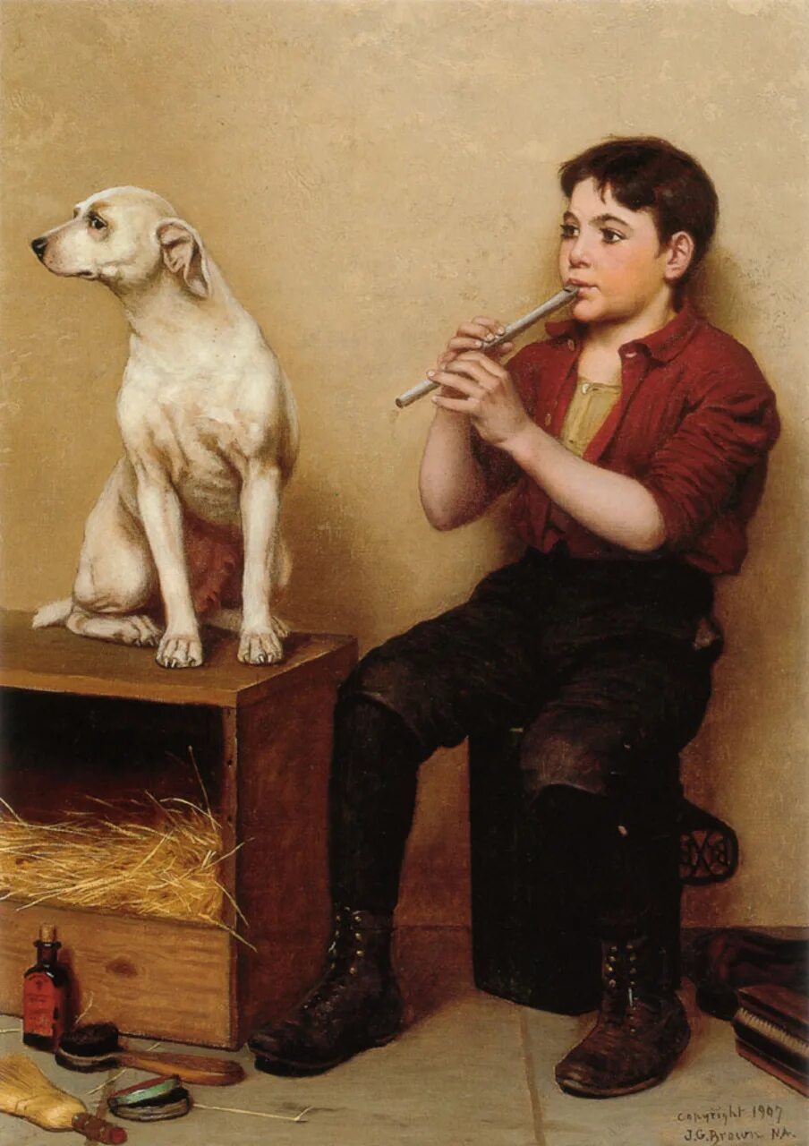 Brown music. Джон Джордж Браун. Джон Джордж Браун (John George Brown) (1831-1913). Джон Джордж Браун художник. John George Brown художник.