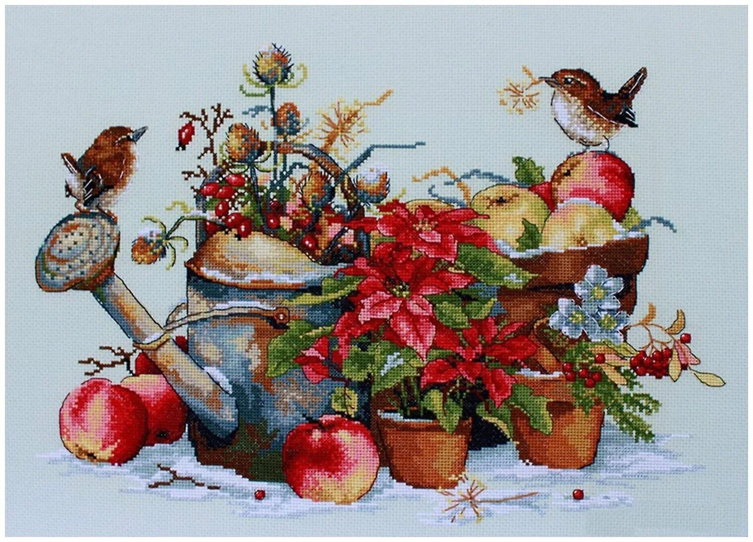 магия цветов пуансеттия чудесная игла. мережка к 164. мережка к02. вышивка мережка наборы. грибы мережка к-127.