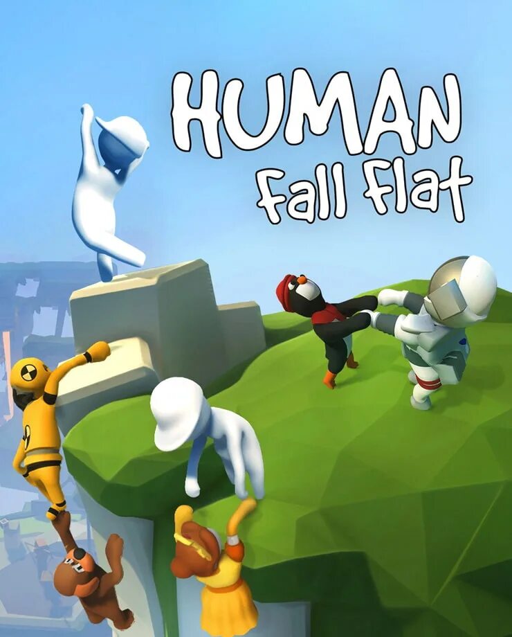 Фулл флэт. Human игра. Игра Human Fall. Хуман Фалл Флат. Human Fall Flat обложка.