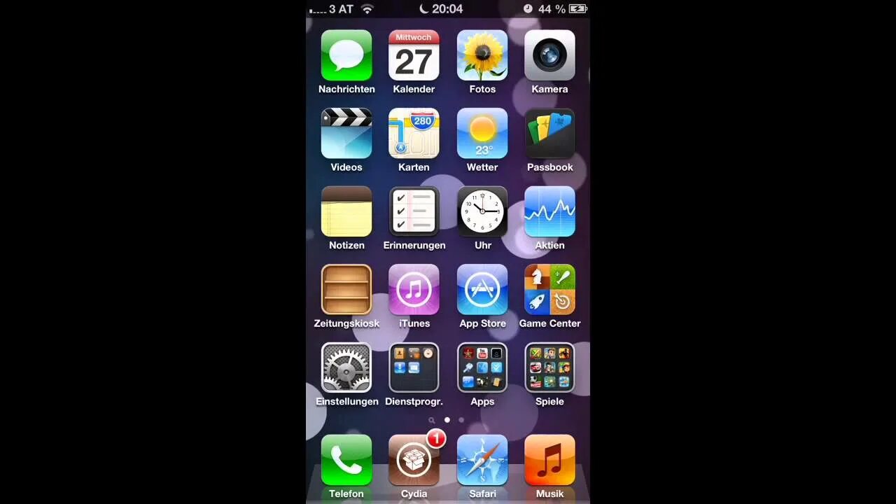 Как сделать живые обои на ios. Обои ios 6.1.3. обои ios 6 ipad. стандартные обои ios 6 для iphone 4s. cydia обои для iphone 3.