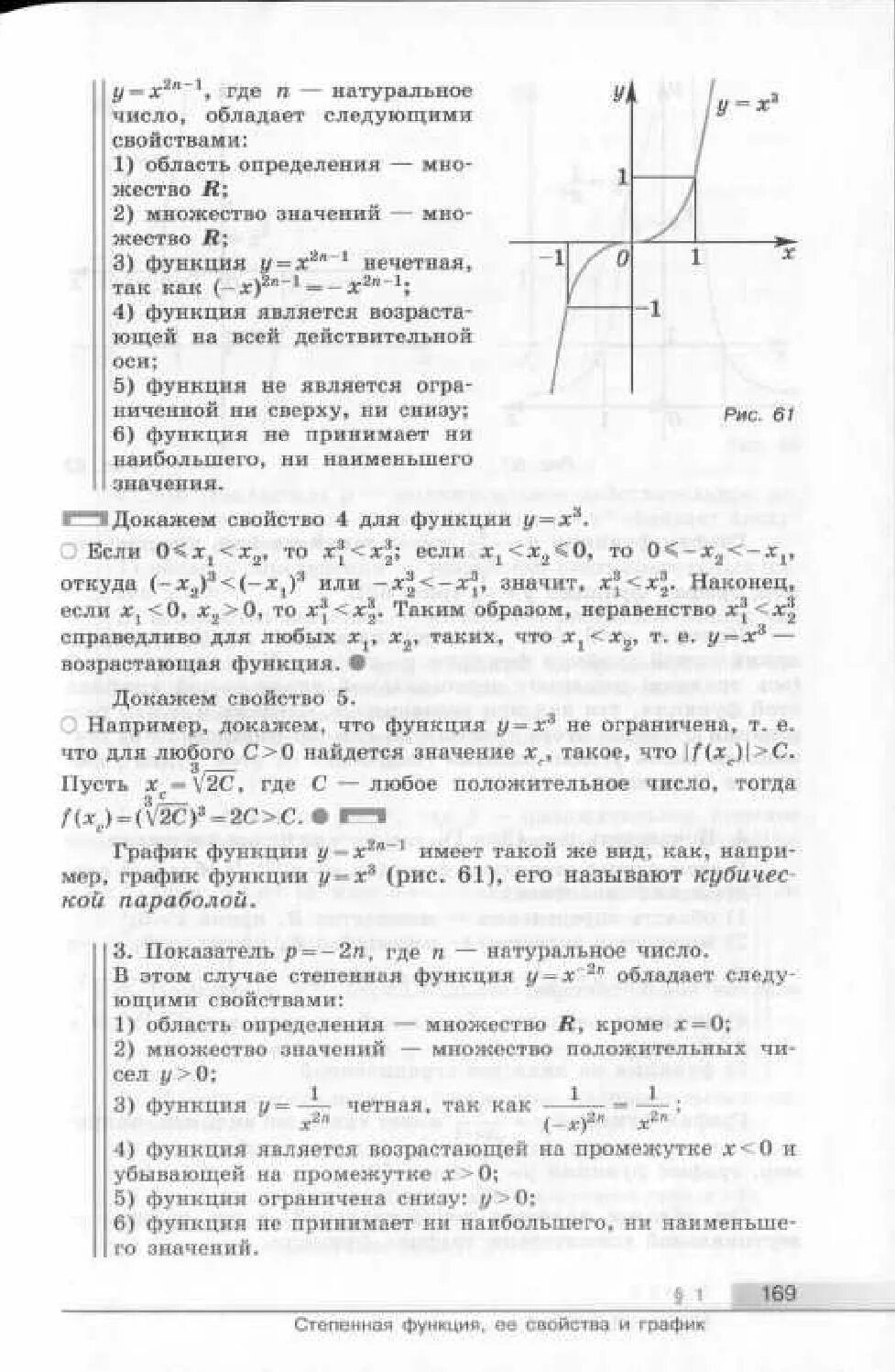 Алгебра 11 класс начало мат анализа