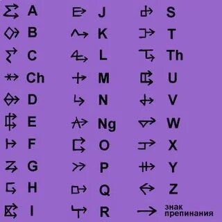 Секретный алфавит