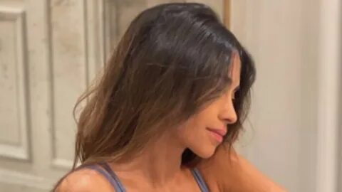 El posado de Antonela Roccuzzo. 