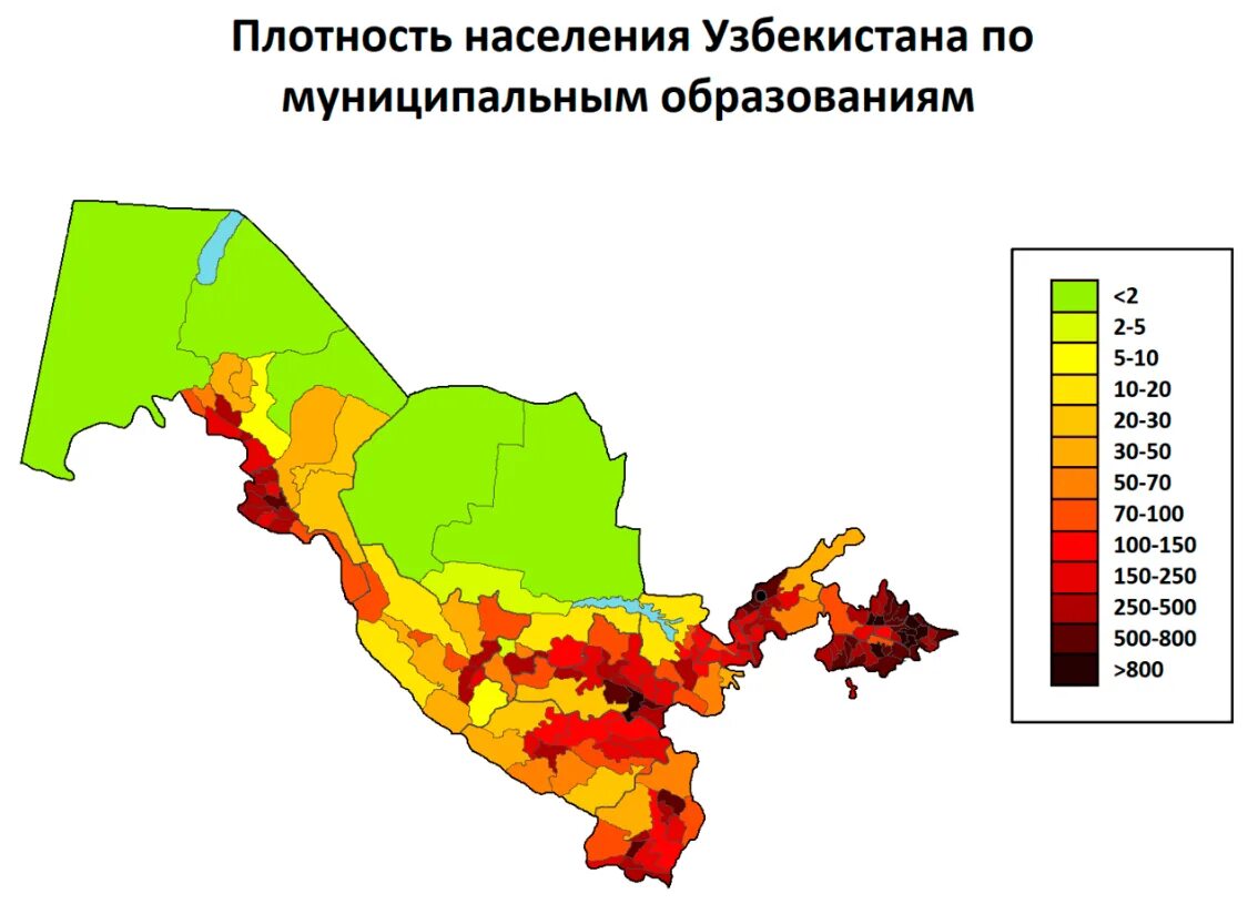 Республика узбекистан сколько. Карта плотности населения Узбекистана. Демография Узбекистана карта. Население Узбекистана карта. Карта плотности Узбекистана.
