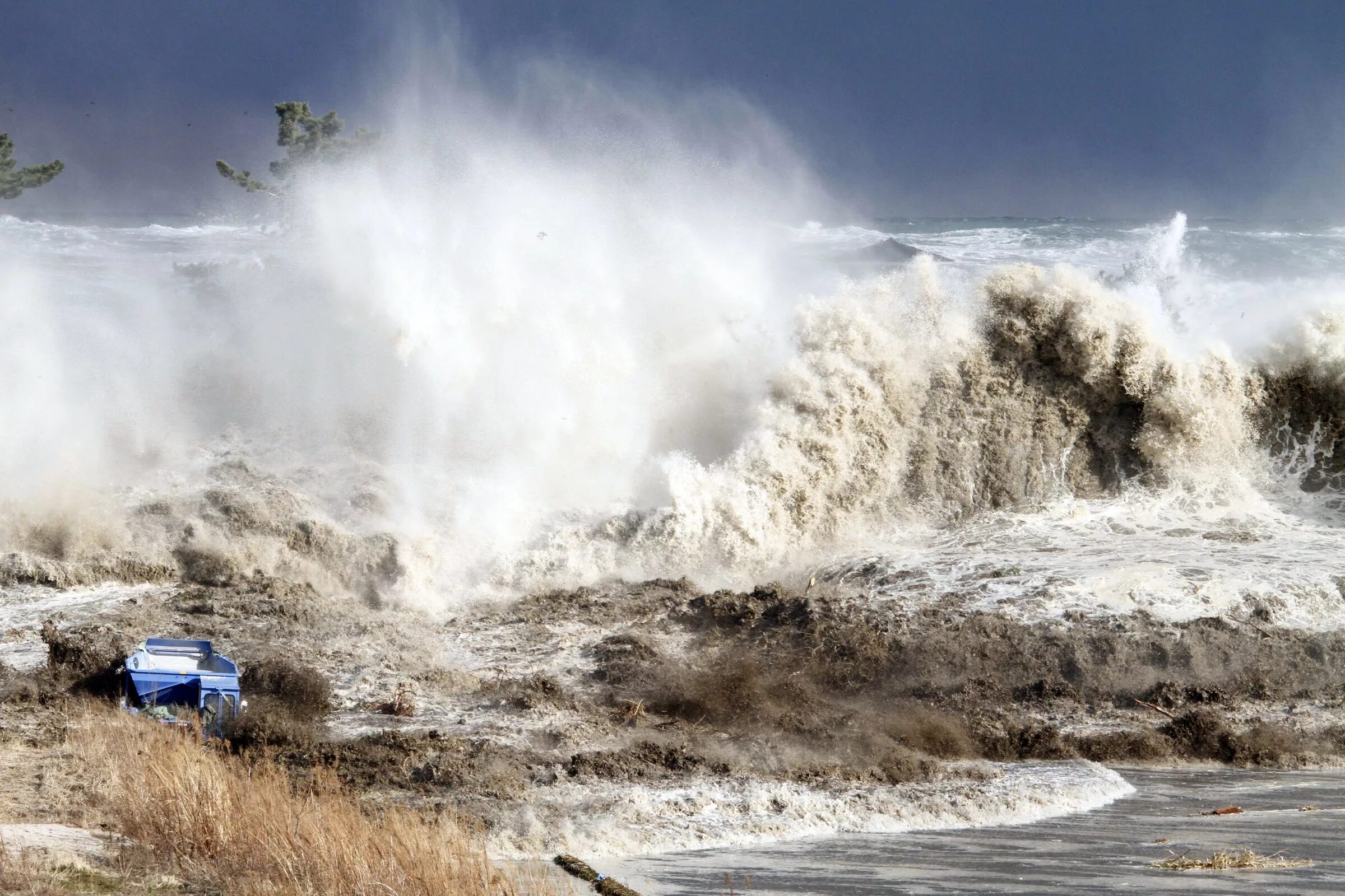 Tsunami natural disaster