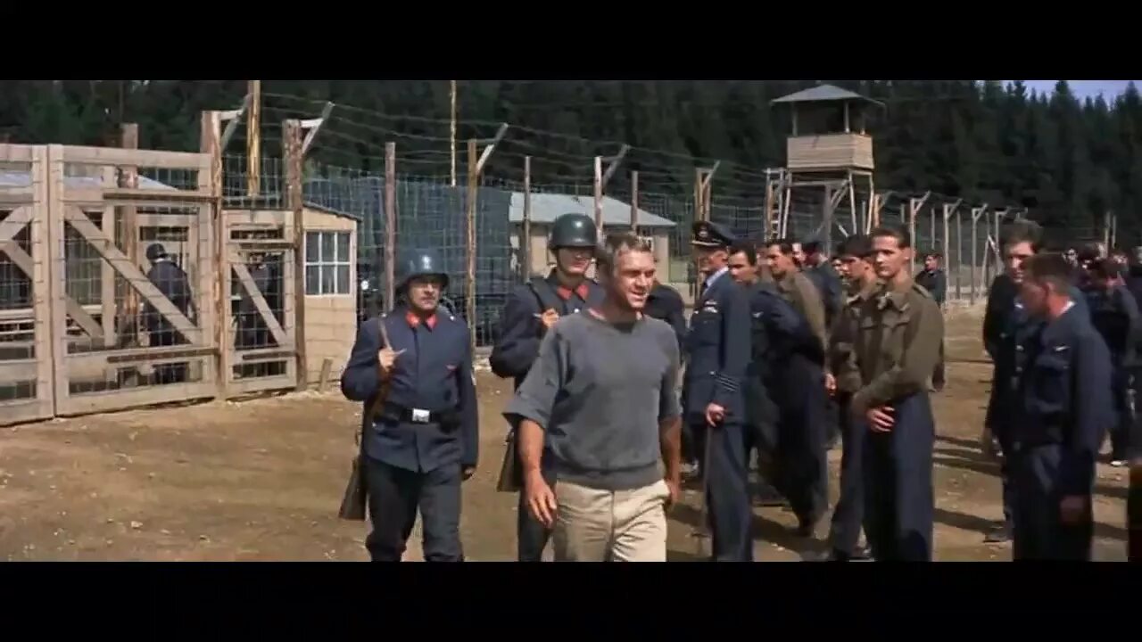 Великий побег фильм 1963. Стив маккуин большой побег 1963. Видео большой побег. Большой побег фильм 1963. Большой побег фильм 1963.