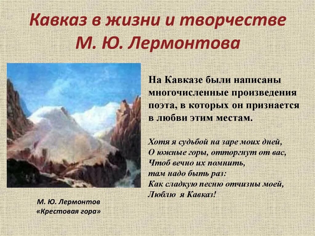 Тема судьбы в романе м ю лермонтова. Лермонтов на Кавказе. Поэзия Лермонтова на Кавказе. Кавказ в жизни Лермонтова.