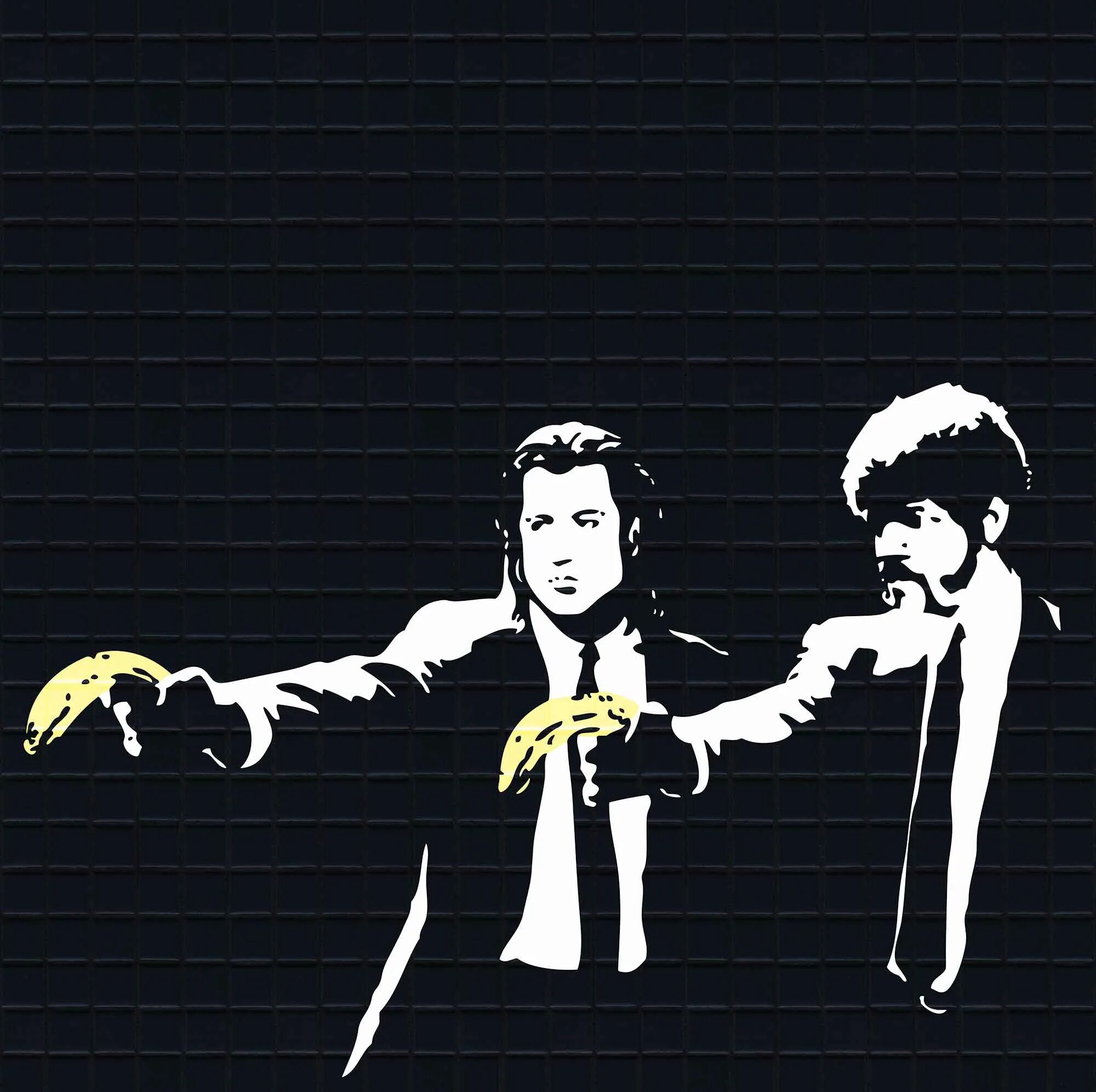 Banksy graffiti криминальное чтиво. Pulp fiction бэнкси. Бэнкси криминальное чтиво бананы. Бэнкси криминальное чтиво бананы. Бэнкси криминальное чтиво.
