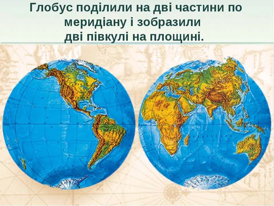 Картина полушария
