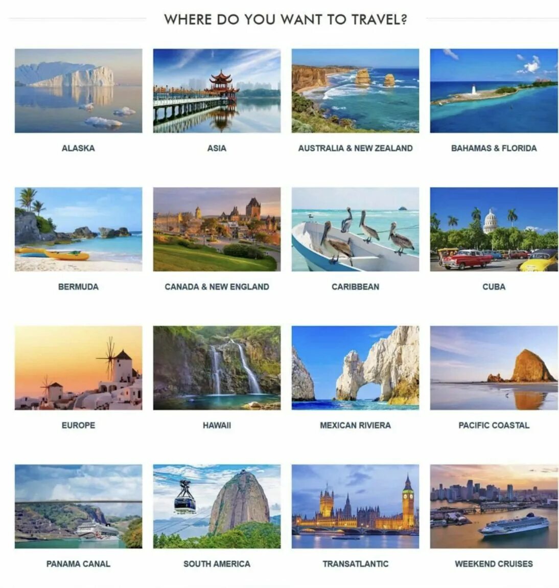 Where do you want to travel