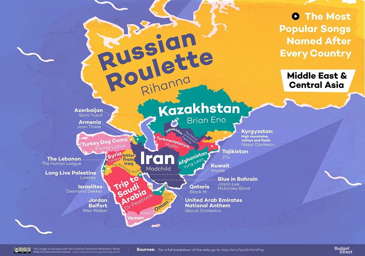 Every country is different. Every country. name every country. the most popular pokemon in every country. the most popular rock groups country map.
