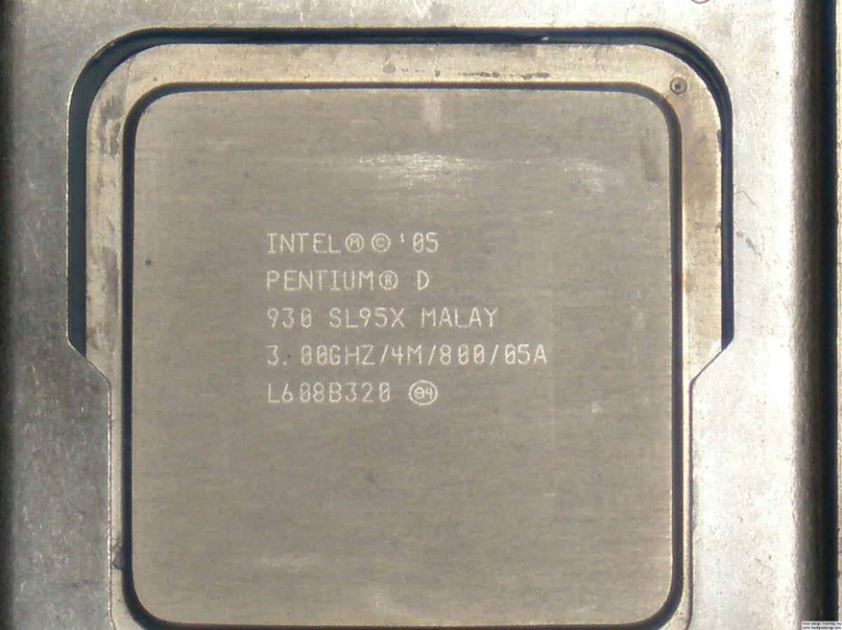 Intel pentium r 3.00 ghz