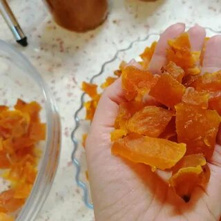 Цукаты из тыквы и сахаром простой