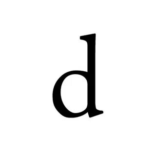Латинская d