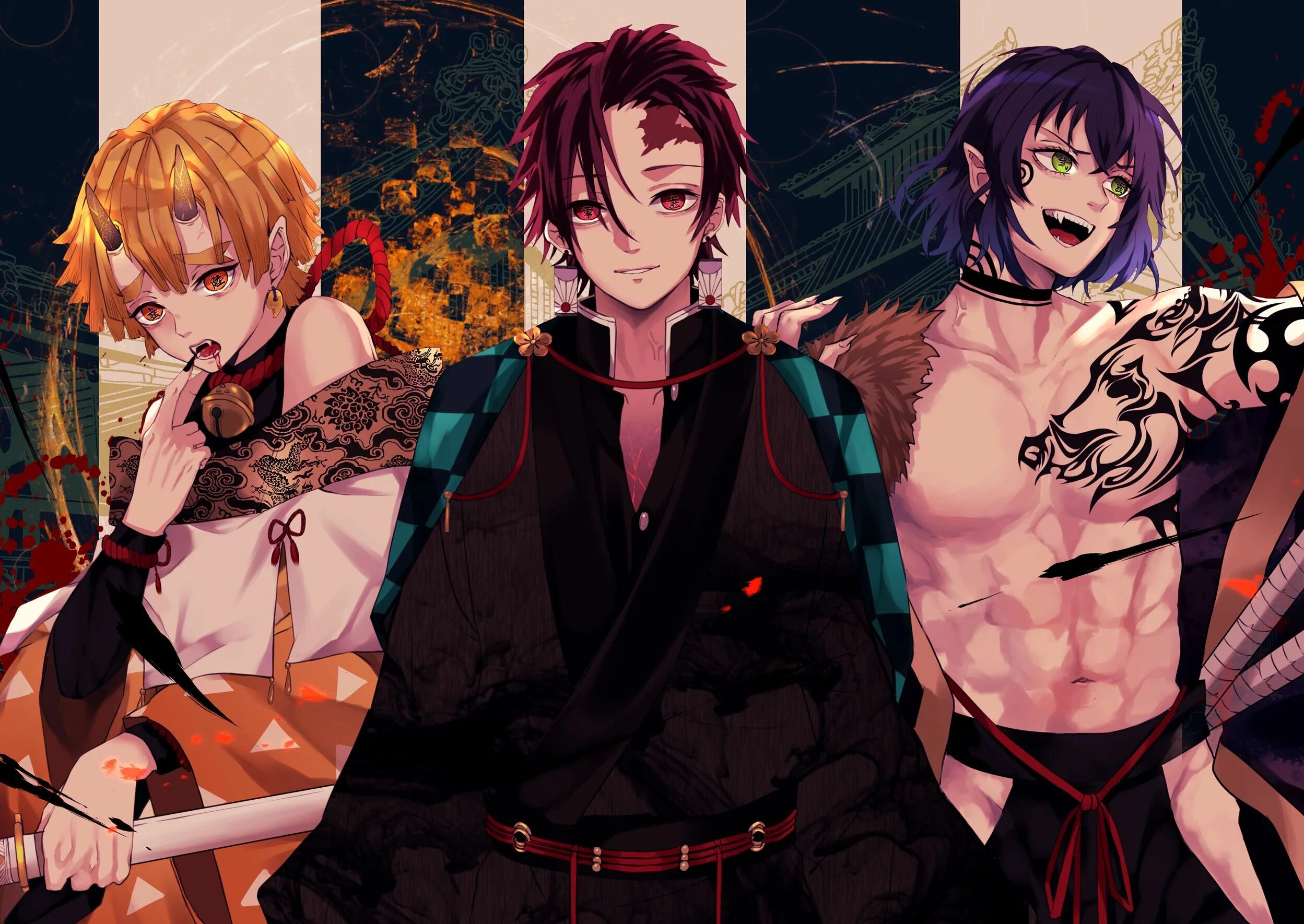Демон 3 дата выхода. Демон slayer kimetsu. накимеклинок рассекающий демонов. анеэ клинок расикающих демонов. демон slayer kimetsu аниме.