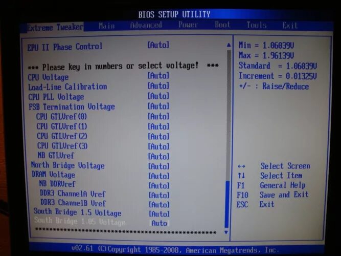 Cpu vcore