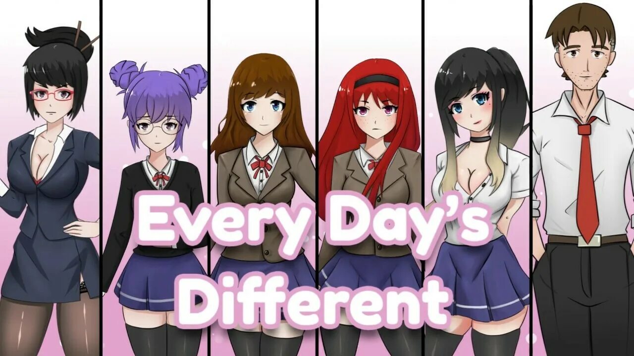 Every day s different. Every day different визуальная новелла. yumeutsutsu. yumeutsutsu re:after.