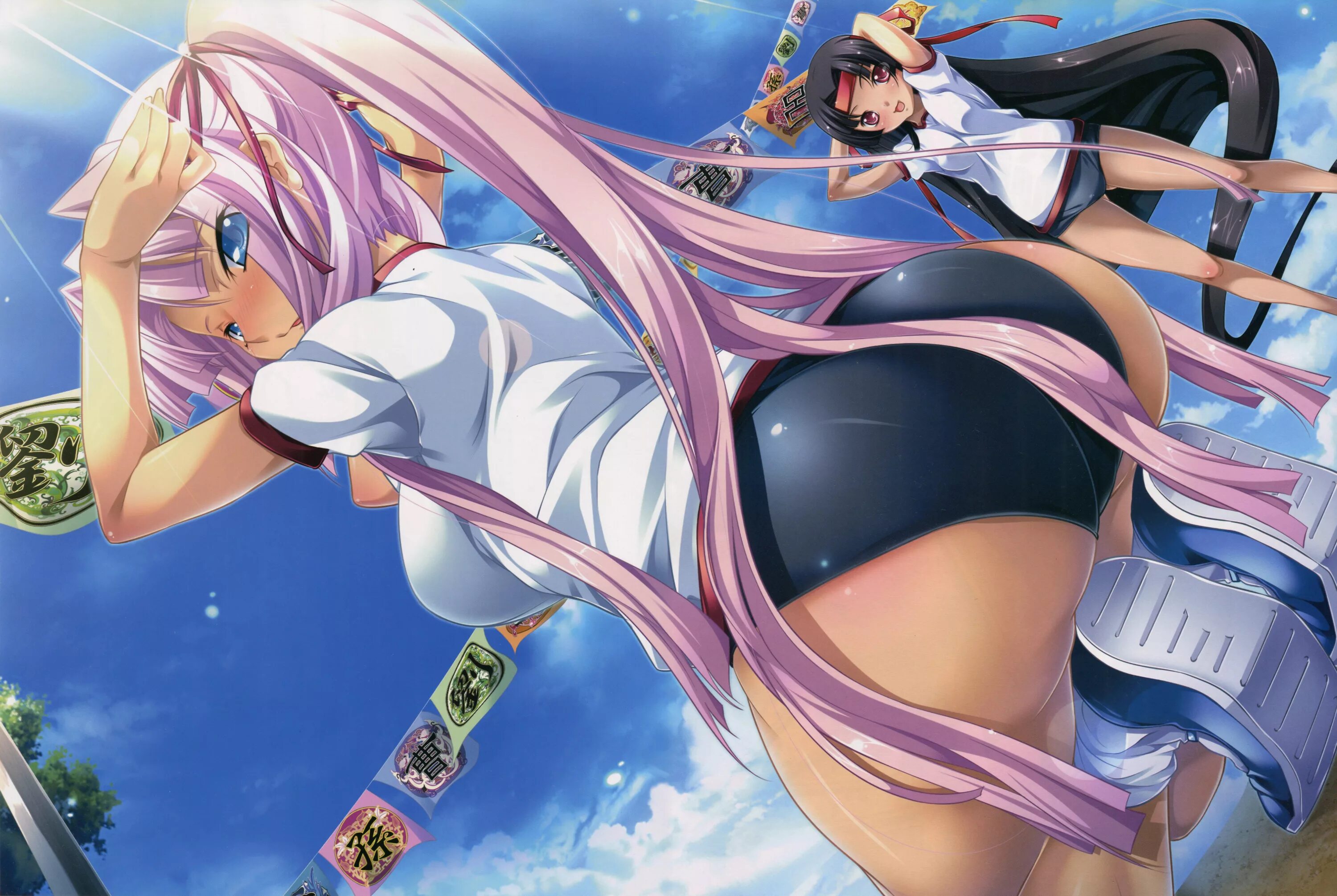 Koihime Musou этти. Ecchi панцу. Koihime Musou новелла.