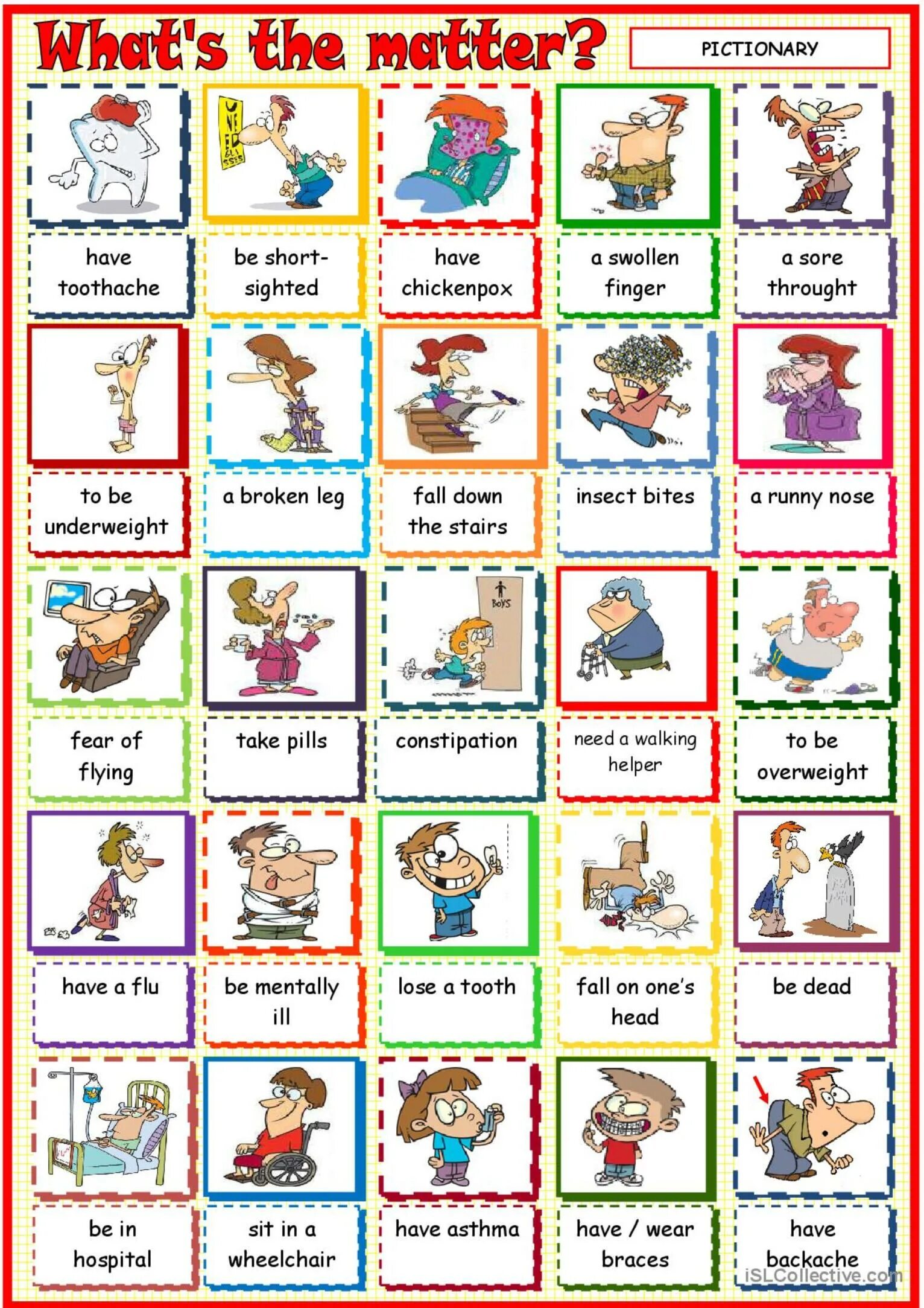 What s the matter with me. What's the matter. What's the matter with you. Health problems Pictionary. What is matter?.