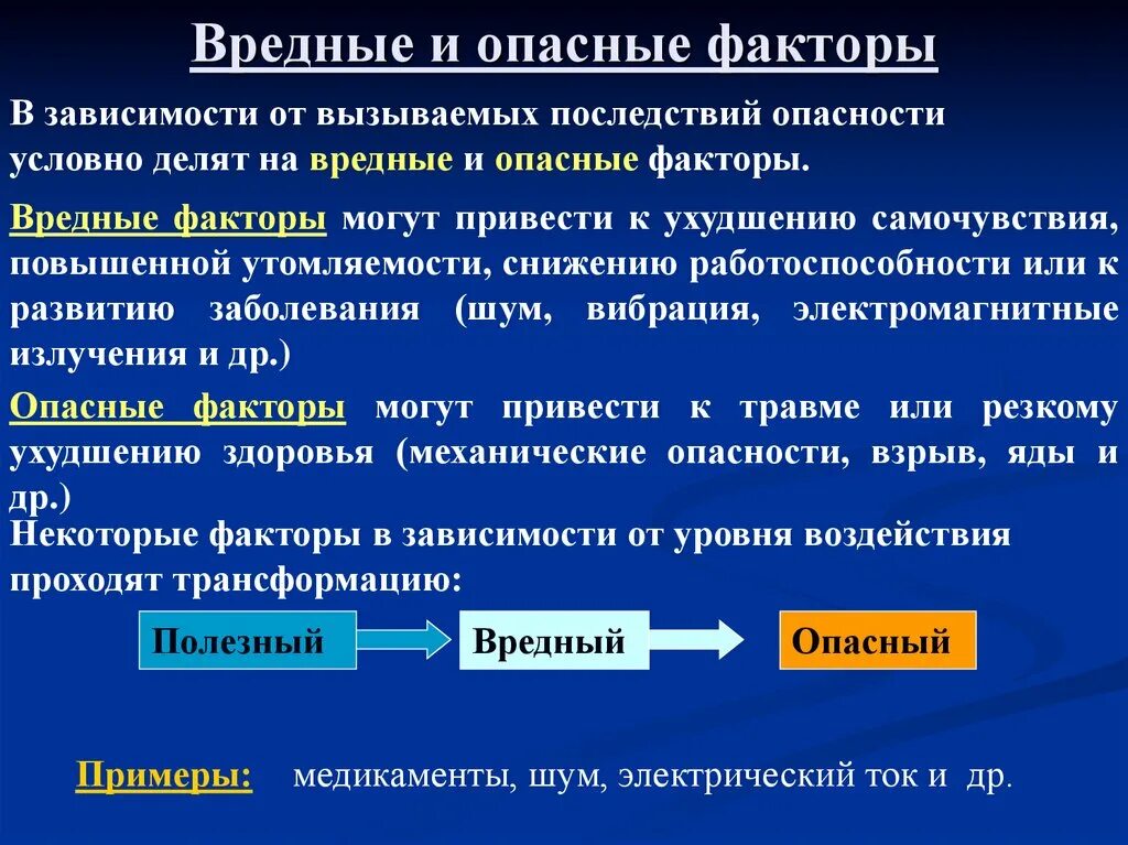 Опасные и вредные факторы. Опасный фактор это БЖД. Вредные факторы опасности. Опасные и вредные факторы БЖД.