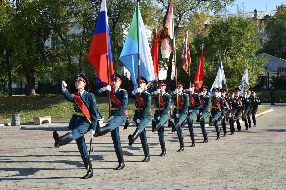 Риа 27. Кадеты Хабаровск. Первая кадетская школа номер один в Хабаровске.