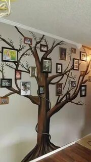 Нарисованное дерево своими руками