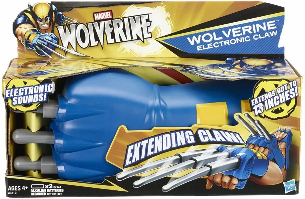 Electro claw. Игрушка росомаха. electro claws.