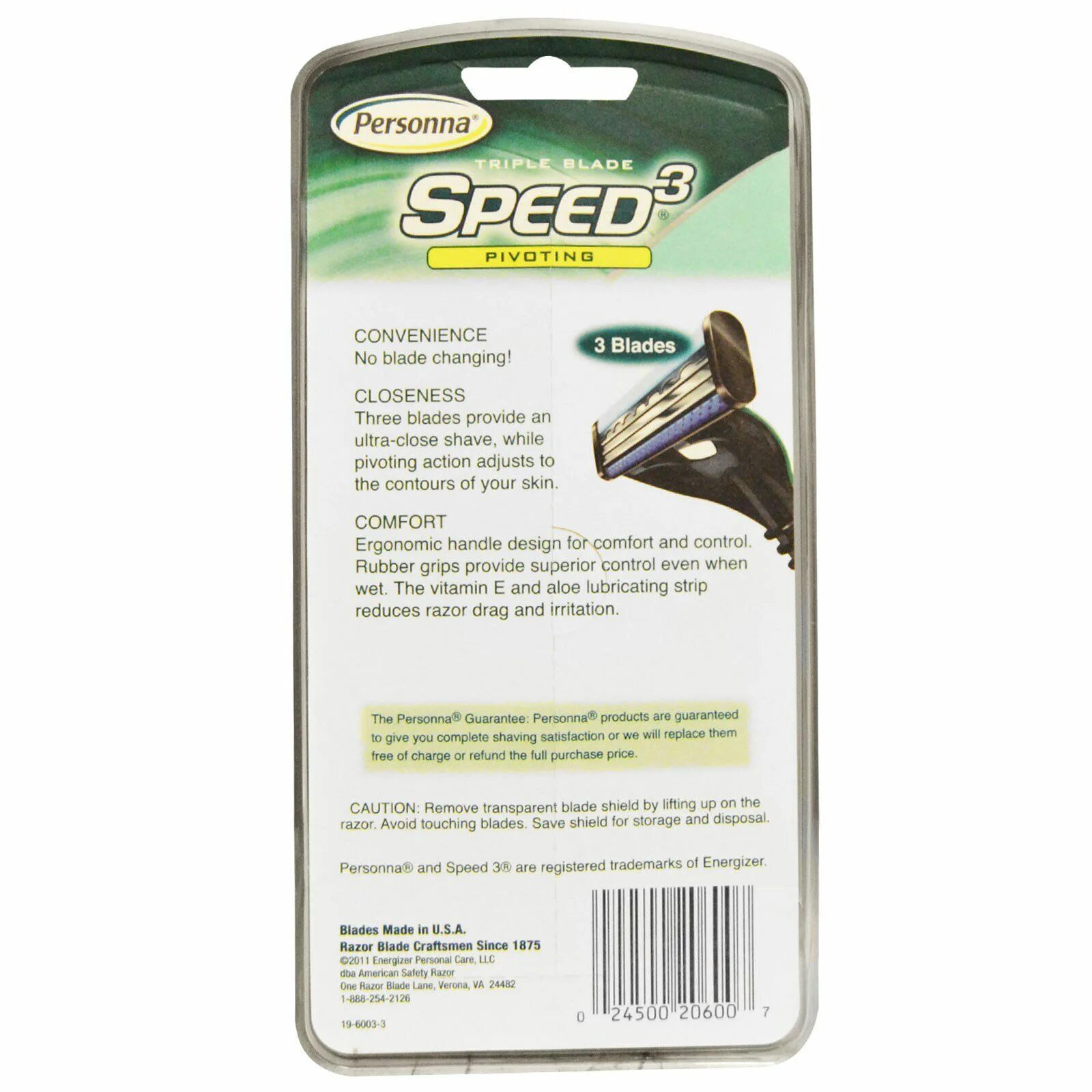 Blades speed