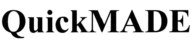 Quick made. Квик мэйд. quickmade.
