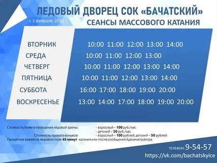 Ледовый дворец сеансы