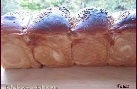 Заварной хлеб в духовке