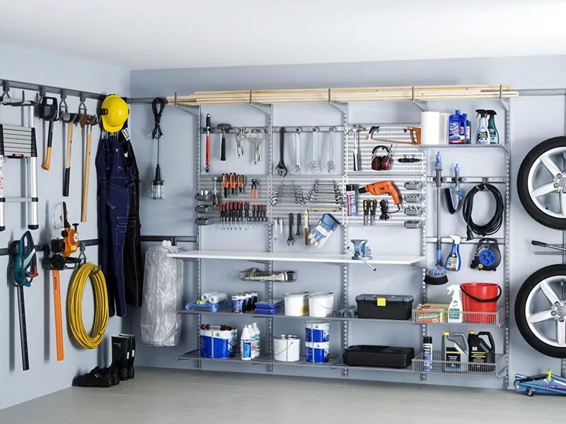 Обустройство гаража. И обустройство систем. Elfa гаражная система. Идеи интерьера гаража. Обустройство гаража.