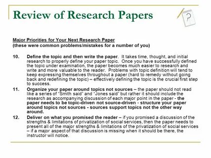 Research paper