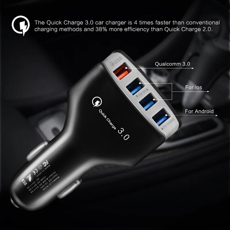 Fast charge qc 3.0. Car charger qc 3.0 7a. quick car charger qc 3 0 multi 4 port fast car charger. xiaomi car charger qc 3.0 2 usb адаптер. qc 3.0 зарядка.