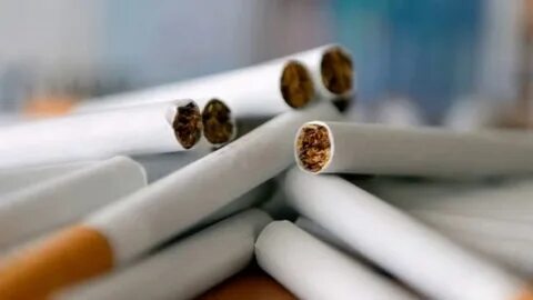 Cigarettes out windows