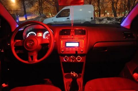 Подсветка фольксваген поло