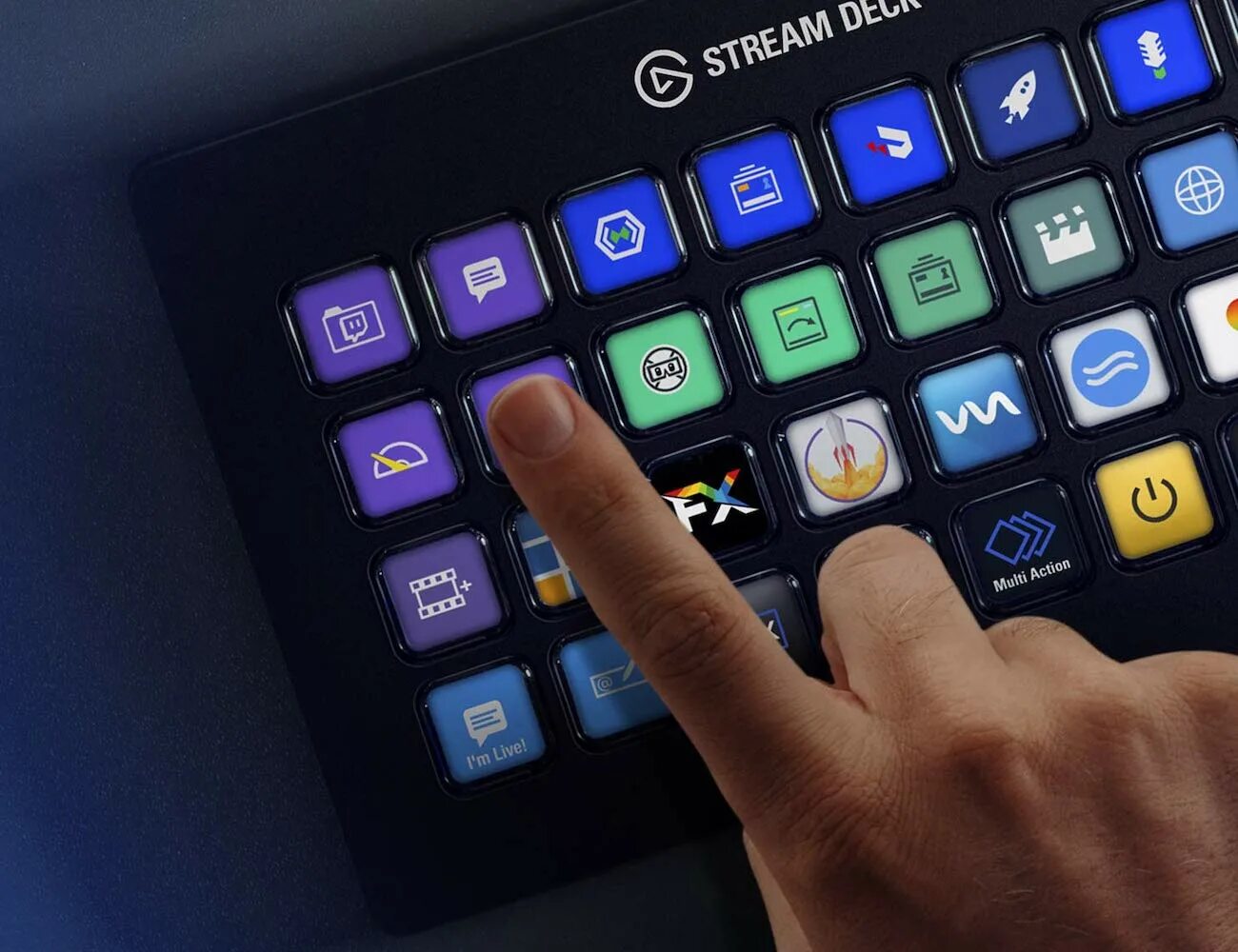 Экран кнопками верхнем. Клавиатура Elgato Stream Deck. Клавиатура Elgato Stream Deck XL. Контроллер Elgato Stream Deck XL. Панель для стриминга Elgato Stream Deck XL.