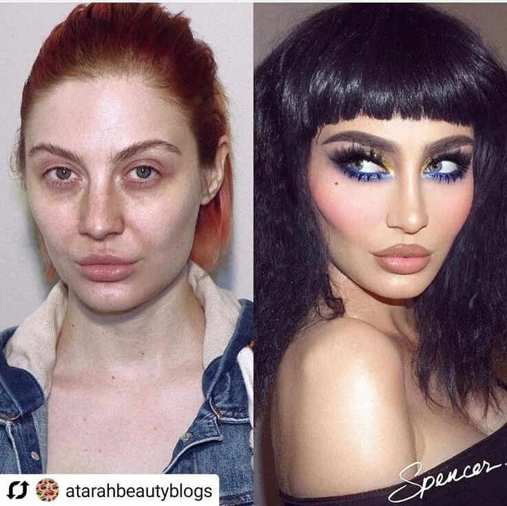 See this Instagram photo by @jadeywadey180 * 16.6k likes Makeup makeover, Contou