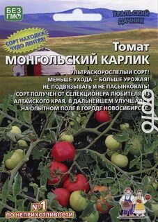 Семена помидор монгольский карлик