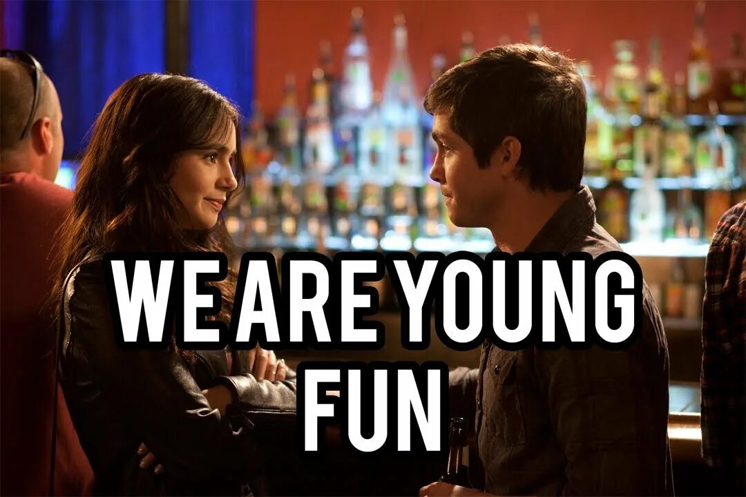 When we were high. Tonight we are young. We are young Жанель Моне. Fun, wired Strings, Janelle Monáe - we are young.