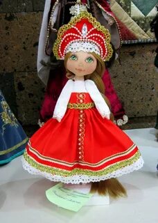 Русский народный костюм для куклы своими руками