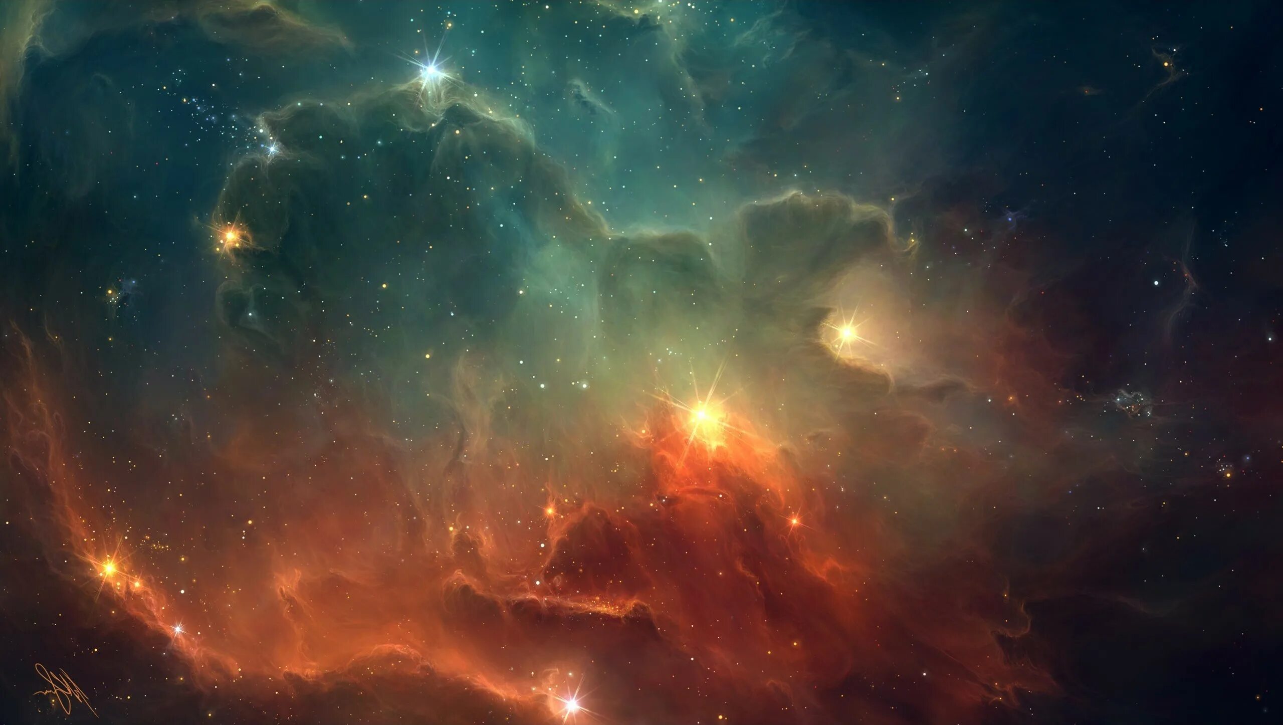 Qhd 2560x1440. Туманность Геликс. Звездная туманность. Туманности в космосе. Красивый космос.
