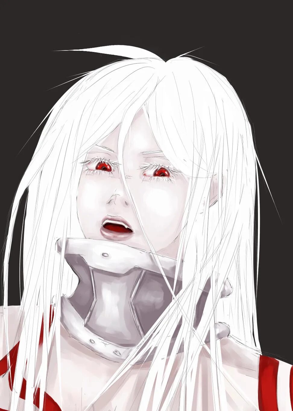 Сиро го. Широ deadman wonderland. сиро / shiro. широ девочка альбинос.
