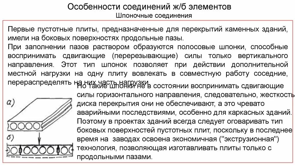 Тип перекрытий это. Шпонки в плитах перекрытия. шпоночное соединение плит перекрытия. типы перекрытий. шпонка пустотных плит.